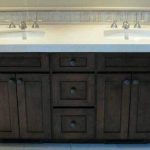 bathroom counter with beautiful cabinets and drawers