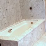 Carrera marble undermount tub surround