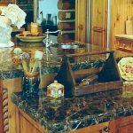 shiny kitchen countertops