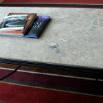 Custom granite coffee table top